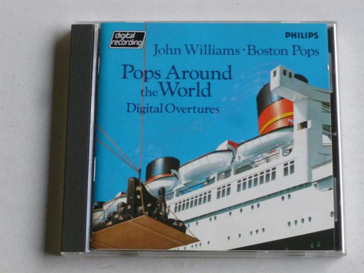 Pops around the World - John Williams, Boston Pop, Cd's en Dvd's, Cd's | Klassiek, Zo goed als nieuw, Ophalen of Verzenden