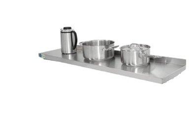 Rvs Wandschap | 9 Formaten HorecaTraders, Zakelijke goederen, Horeca | Meubilair en Inrichting, Verzenden