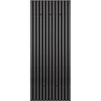 Kapstok - Trion Geve - Wandgarderobe - 50x125cm - Antraciet, Ophalen of Verzenden, Nieuw