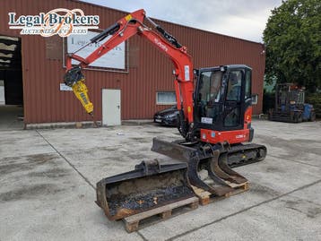Kubota U36-4 - Minigraafmachine, Ophalen of Verzenden
