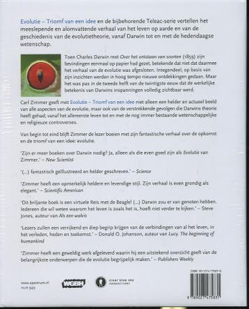 Evolutie 9789027475831 C. Zimmer, Verzenden, Zo goed als nieuw, C. Zimmer
