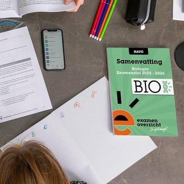 ExamenOverzicht - Samenvatting Biologie HAVO -, Boeken, Verzenden, Zo goed als nieuw, ExamenOverzicht