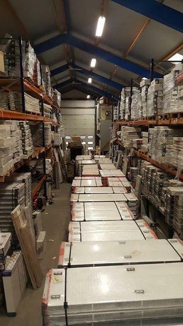 radiatoren 50 cm hoog met zij  en onderaansluiting t6, Nieuw, 800 watt of meer, Radiator, 30 tot 80 cm