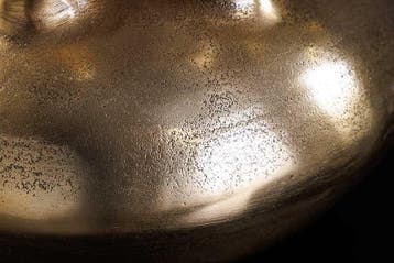 Handgemaakte vaas KIYA 35cm goud met zeven openingen, Ophalen of Verzenden, Nieuw