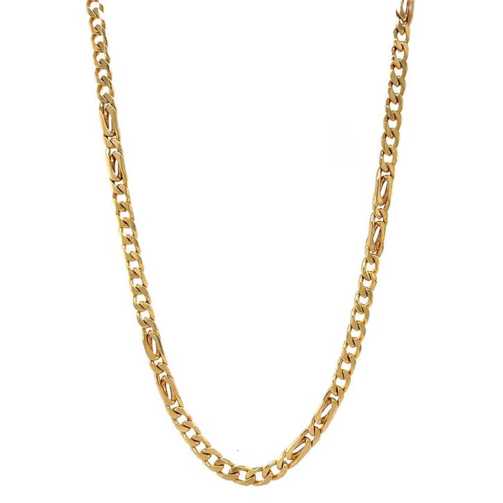 Gouden gourmet collier 50.5 cm 14 karaat, Sieraden, Tassen en Uiterlijk, Kettingen, Goud, Zo goed als nieuw, Verzenden