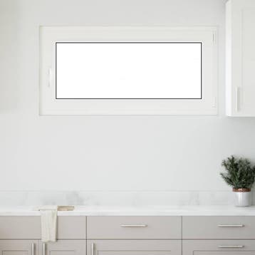 vidaXL Kleur binnenkant kelderraam Wit RISOR 120 x 60 cm, Doe-het-zelf en Verbouw, Verzenden, Nieuw