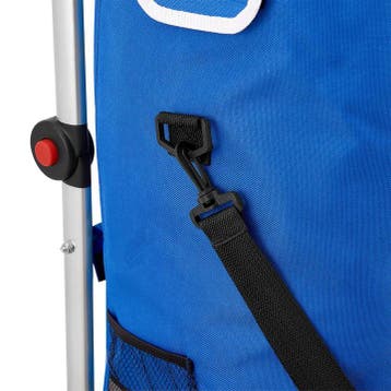 Boodschappentrolley 3in1 - 56L - Voor Trappen - Lichtblauw, Verzenden, Nieuw