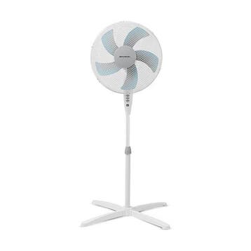 Grunkel 165X statiefventilator wit, Witgoed en Apparatuur, Ventilatoren, Verzenden, Nieuw, Statiefventilator