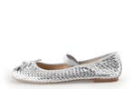 Manfield Ballerinas in maat 39 Zilver, Kleding | Dames, Schoenen, Overige kleuren, Verzenden, Ballerina's, Zo goed als nieuw