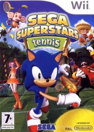 Sega Superstars Tennis (Wii Games), Ophalen of Verzenden, Zo goed als nieuw