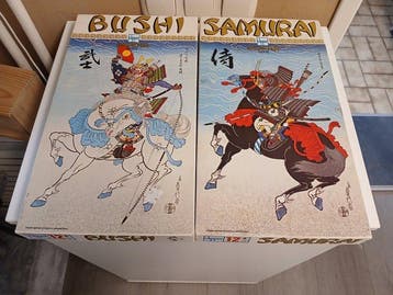 Bordspel - Samurai & bushi (clipper jaren 70 compleet) -
