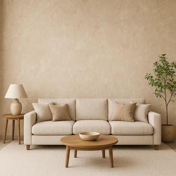 Wandpaneel Bladel set van 4 panelen 120x60 cm Beige Stone [n, Doe-het-zelf en Verbouw, Verzenden, Nieuw