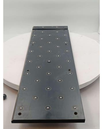 Luchtkussen tafel 247x16,6x800mm voor opdeelzaag, Verzenden