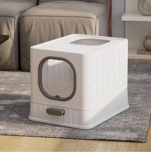 Grote Gesloten Kattenbak –Lade Stijl, Krabplank en Geurbeste, Dieren en Toebehoren, Katten-accessoires, Nieuw, Verzenden