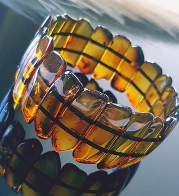 Amber Natuurlijke Baltische barnsteen armband- 14 g