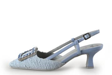 Roberto Festa Slingbacks in maat 37½ Blauw, Zo goed als nieuw, Roberto Festa, Verzenden, Blauw