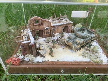 Diorama made in Italy - Model militair voertuig -, Nieuw