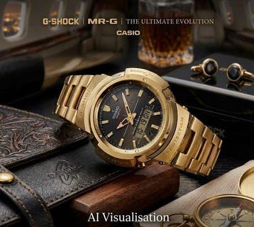 Casio - G-SHOCK - Zonder minimumprijs - AWM-500GD-9AJF -, Sieraden, Tassen en Uiterlijk, Nieuw