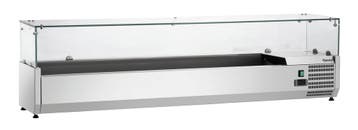 Bartscher Opzetkoelvitrine GL4-1801 | 8x1/4 GN | 0°C tot 10°, Ophalen of Verzenden, Nieuw
