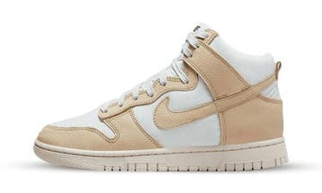 Nike Dunk High LX Certified Fresh Team Gold (Womens), Nieuw