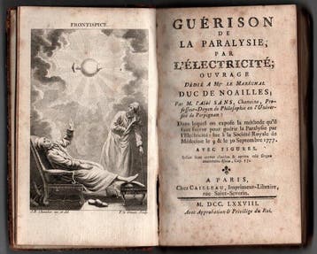 Abbé Sans - Guérison de la Paralysie par lÉlectricité -