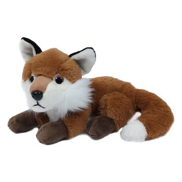 Knuffeldier vos - pluche - lichtbruin - 16 cm, Verzenden, Nieuw