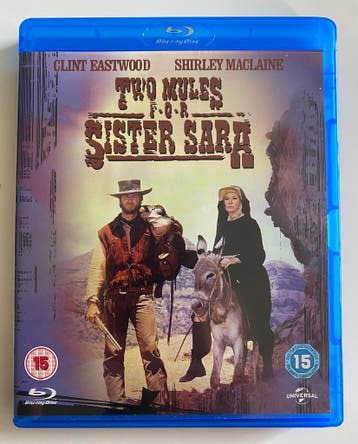 TWO MULES FOR SISTER SARA (IMPORT WITH DUTCH SUBS) (BLURAY), Verzenden, Gebruikt