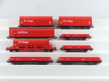 Märklin H0 - 00757-08/47200 - Modeltrein goederenwagon (8) -, Hobby en Vrije tijd, Modeltreinen | H0, Nieuw