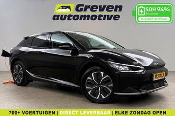 Kia EV6 Plus 77.4 kWh  Snelladen  SOH 94%  Virtual  Camera, Automaat, Zwart, Elektrisch, Nieuw