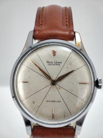 Philip Watch - Incabloc - Chaux de Fonds - Zonder, Nieuw