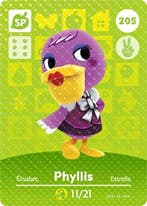 Amiibo Phyllis #205 - Series 3, Verzenden, Zo goed als nieuw