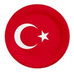 Borden Turkije 23cm (8st), Ophalen of Verzenden, Nieuw