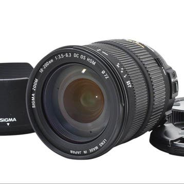 Sigma 3.5-6.3/18-200mm DC OS HSM for Nikon Zoomlens, Nieuw