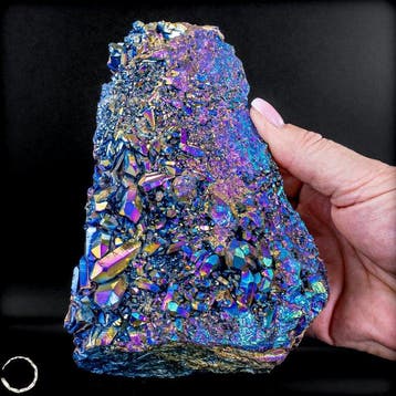 Spectakel van het Licht: Aura-Amethyst Druse in