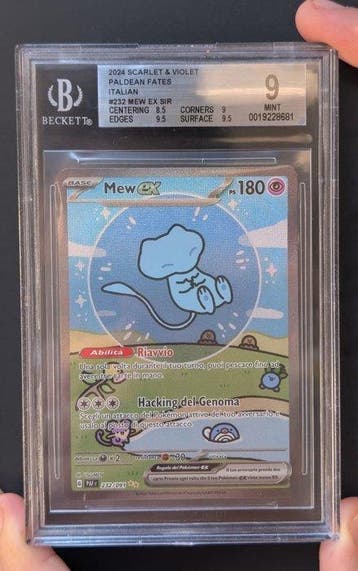 Pokémon - 1 Graded card - Pokémon - Mew EX #232 Full art,, Nieuw