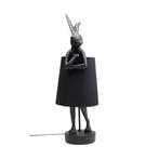 *WOONWINKEL* Kare Design Rabbit Matt Black Tafellamp Konijn, Verzenden, Nieuw