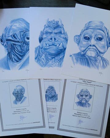 Miguel Ángel Alfaro Rey - Almirant Ackbar + Gamorrean Gurad, Nieuw