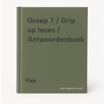 Groep 7 / Grip op lezen / Antwoordenboek - Pals, Verzenden, Zo goed als nieuw, Pals