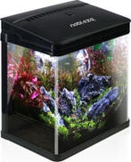 Aquarium Kit - 23x16x27.5 cm - 7L - Zwart - Nobleza, Dieren en Toebehoren, Verzenden, Zo goed als nieuw