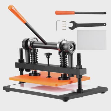 Handmatige Leer Snijmachine & Embossing Machine met Verstelb, Verzenden, Nieuw