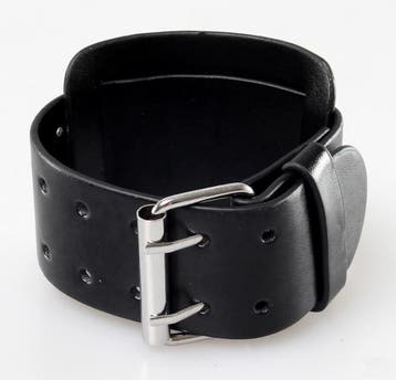 Motörhead Overkill lederen Polsband officiële merchandise, Ophalen of Verzenden, Nieuw, Kleding