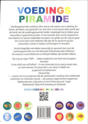 Voedingspiramide 9789081864909 Louise Witteman, Boeken, Verzenden, Zo goed als nieuw, Louise Witteman