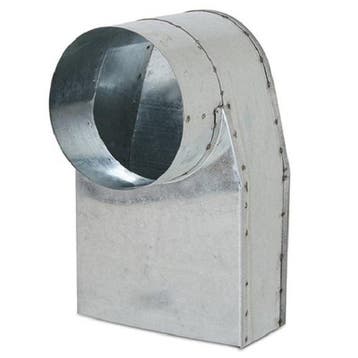 Rechthoekige (instort) lepelhoek 220mm x 80mm, Verzenden, Nieuw