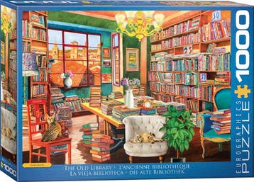 The Old Library Puzzel (1000 stukjes) | Eurographics -, Verzenden, Nieuw