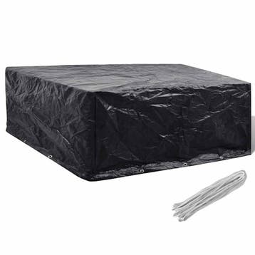 vidaXL Tuinmeubelhoes met 10 oogjes 260x260x90 cm, Verzenden, Nieuw