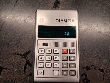 Olympia Werke AG - Rekenmachine - 1970-1980, Nieuw