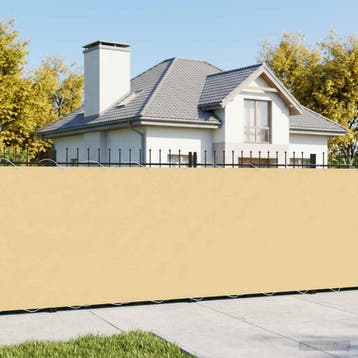 vidaXL Balkon Privacy Scherm 180 x 400 cm Stof met, Verzenden, Nieuw