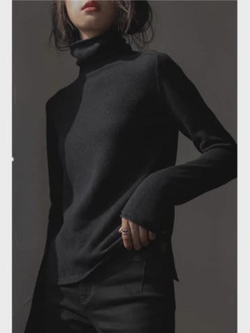 Casual all-fit Pile neck cashmere knitwear Women's Fall/Wint, Verzenden, Nieuw