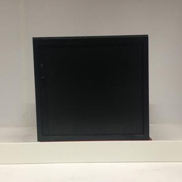(MDK-106247) Voortman roldeurkast zwart, Ophalen of Verzenden, Gebruikt