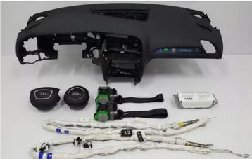 Dashboard + Airbags + Veiligheidsgordels AUDI A4 B8, Auto-onderdelen, Verzenden, Gereviseerd, Audi
